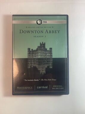 PBS Downton Abbey Season 2 DVD - Green & Black Cover